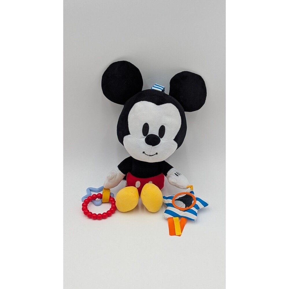 Disney Baby - Mickey Mouse Baby Activity Toy Teether Rattle & Squeaker